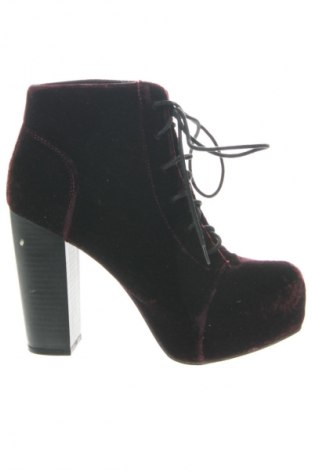 Botine de damă H&M Divided, Mărime 36, Culoare Roșu, Preț 157,99 Lei