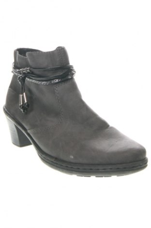 Botine de damă Rieker, Mărime 39, Culoare Gri, Preț 102,99 Lei