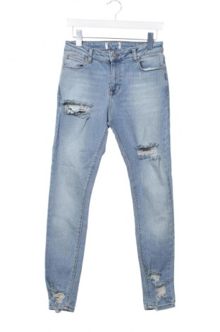 Damskie jeansy ASOS, Rozmiar XS, Kolor Niebieski, Cena 56,99 zł