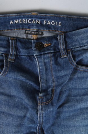 Дамски дънки American Eagle, Размер S, Цвят Син, Цена 17,99 лв.