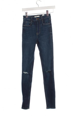 Damskie jeansy Authentic Denim, Rozmiar XS, Kolor Niebieski, Cena 40,99 zł