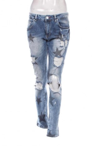 Damen Jeans Euro Fashion, Größe M, Farbe Blau, Preis 5,12 €