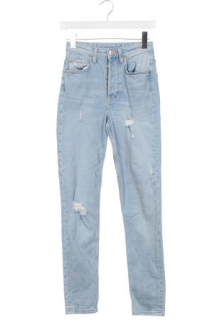 Damskie jeansy H&M, Rozmiar XS, Kolor Niebieski, Cena 43,99 zł