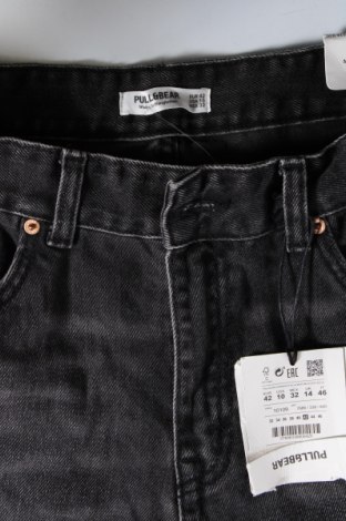 Damskie jeansy Pull&Bear, Rozmiar L, Kolor Szary, Cena 69,99 zł