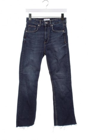 Damskie jeansy Zara, Rozmiar S, Kolor Niebieski, Cena 86,99 zł