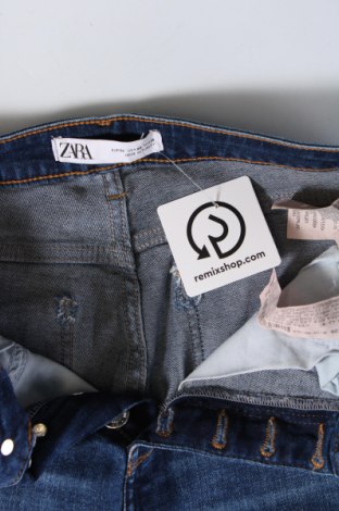 Damskie jeansy Zara, Rozmiar S, Kolor Niebieski, Cena 86,99 zł