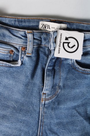 Дамски дънки Zara, Размер S, Цвят Син, Цена 11,99 лв.