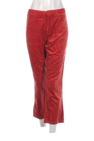 Pantaloni de velvet de femei CKS, Mărime M, Culoare Portocaliu, Preț 223,99 Lei