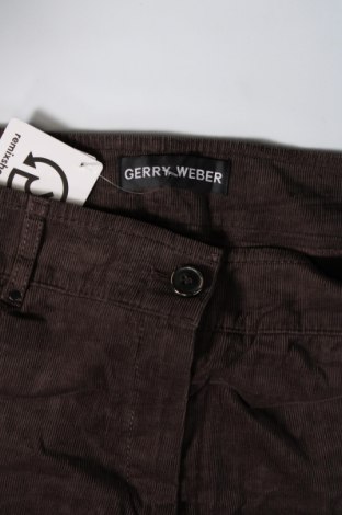 Γυναικείο κοτλέ παντελόνι Gerry Weber, Μέγεθος XL, Χρώμα Καφέ, Τιμή 19,49 €