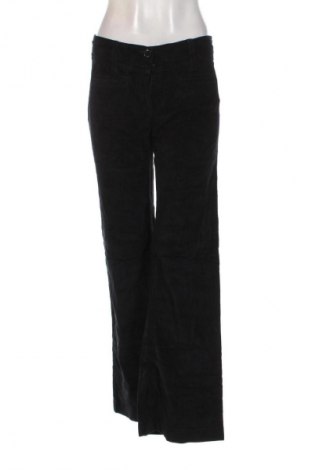 Pantaloni de velvet de femei H&M, Mărime M, Culoare Negru, Preț 95,99 Lei