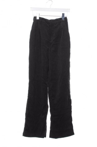 Pantaloni de velvet de femei H&M Divided, Mărime XS, Culoare Negru, Preț 95,99 Lei