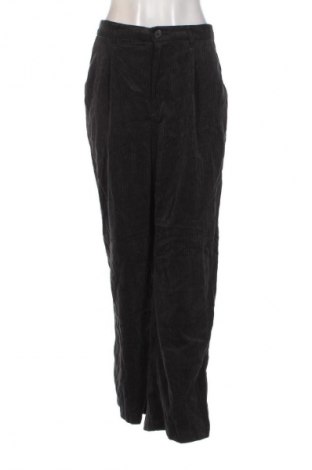 Pantaloni de velvet de femei H&M Divided, Mărime M, Culoare Gri, Preț 23,99 Lei