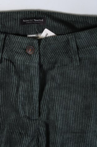 Pantaloni de velvet de femei Marie Lund, Mărime S, Culoare Verde, Preț 157,99 Lei