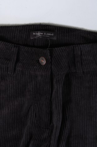 Pantaloni de velvet de femei Marie Lund, Mărime XS, Culoare Gri, Preț 67,99 Lei