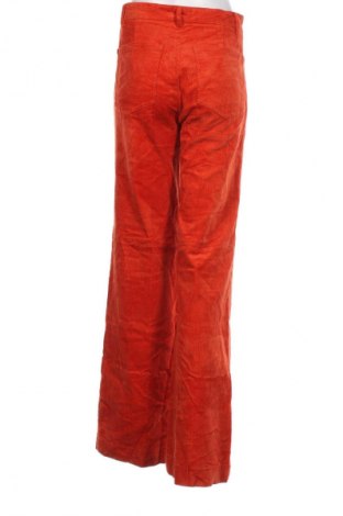 Pantaloni de velvet de femei Massimo Dutti, Mărime M, Culoare Roșu, Preț 223,99 Lei