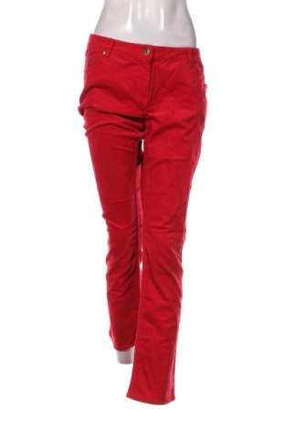 Pantaloni de velvet de femei Mc Gregor, Mărime L, Culoare Roșu, Preț 49,99 Lei