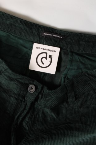 Pantaloni de velvet de femei Monoprix, Mărime M, Culoare Verde, Preț 39,99 Lei