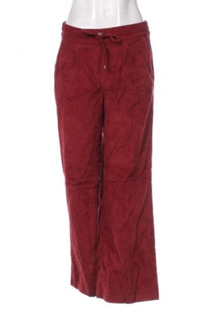 Pantaloni de velvet de femei Recolution, Mărime M, Culoare Roșu, Preț 157,99 Lei