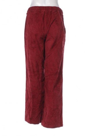 Pantaloni de velvet de femei Recolution, Mărime M, Culoare Roșu, Preț 79,99 Lei