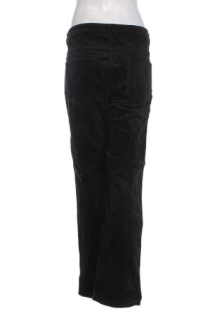 Pantaloni de velvet de femei Weekday, Mărime XL, Culoare Negru, Preț 27,99 Lei