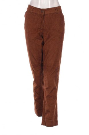 Pantaloni de velvet de femei Woman By Tchibo, Mărime L, Culoare Maro, Preț 48,99 Lei