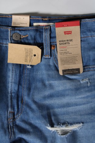 Pantaloni scurți de femei Levi's, Mărime L, Culoare Albastru, Preț 220,99 Lei