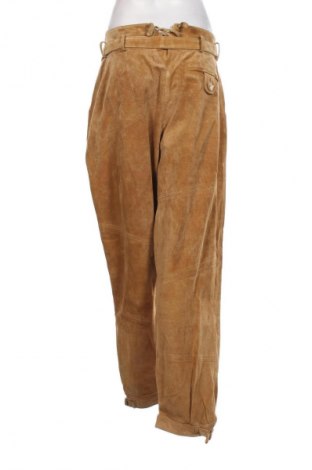 Damen Lederhose Land Haus, Größe XL, Farbe Beige, Preis € 37,99