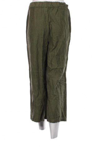 Pantaloni de femei Pull&Bear, Mărime L, Culoare Verde, Preț 43,99 Lei