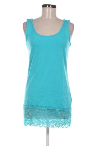 Damentop Janina, Größe M, Farbe Blau, Preis 9,00 €