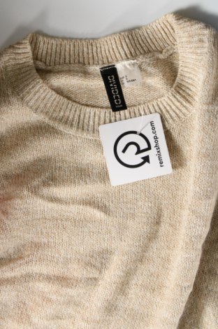 Damski sweter H&M Divided, Rozmiar S, Kolor Beżowy, Cena 55,99 zł