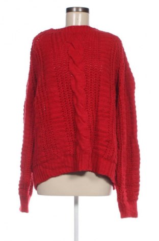 Damenpullover Herrlicher, Größe L, Farbe Rot, Preis € 8,99