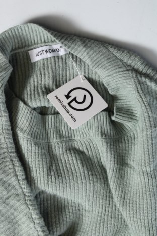 Damenpullover Just Woman, Größe S, Farbe Grün, Preis 11,49 €