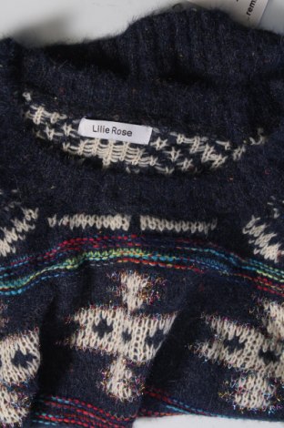 Damski sweter Lilie Rose, Rozmiar M, Kolor Kolorowy, Cena 53,99 zł