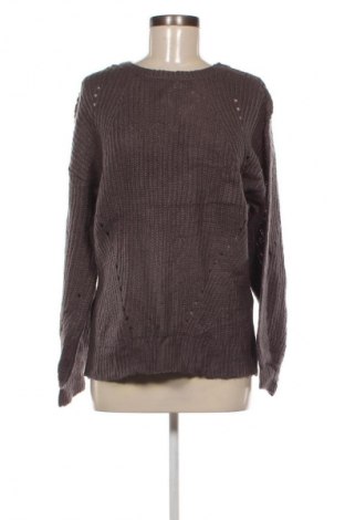 Damenpullover Pieces, Größe L, Farbe Grau, Preis € 18,99