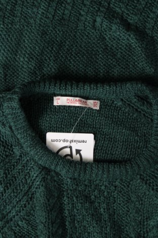 Pulover de femei Pull&Bear, Mărime XL, Culoare Verde, Preț 95,99 Lei