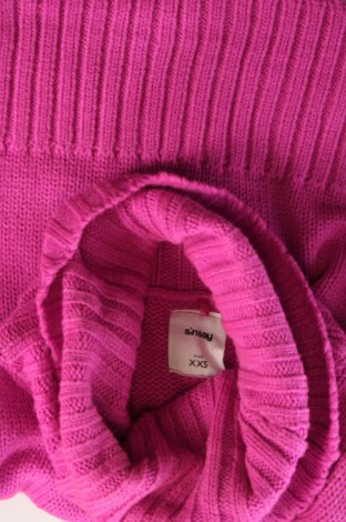 Damenpullover Sinsay, Größe XXS, Farbe Lila, Preis 8,49 €