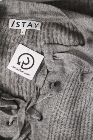 Damski sweter Stay, Rozmiar L, Kolor Szary, Cena 44,99 zł