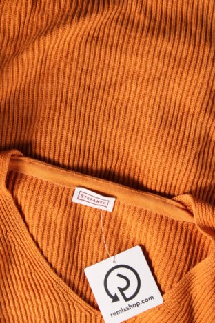 Damenpullover Stefanel, Größe S, Farbe Orange, Preis 45,18 €