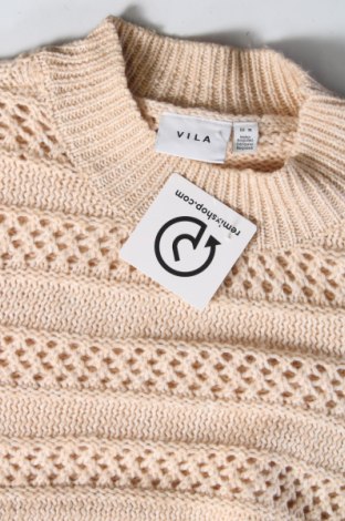 Damenpullover VILA, Größe M, Farbe Beige, Preis 10,99 €