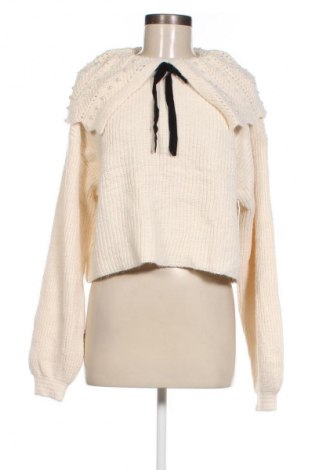 Damenpullover Zara, Größe M, Farbe Weiß, Preis 18,99 €