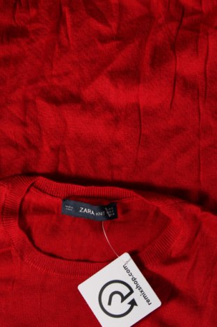 Damenpullover Zara Knitwear, Größe S, Farbe Rot, Preis € 18,99