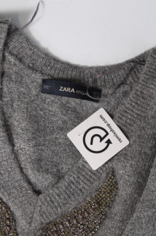 Damenpullover Zara Knitwear, Größe M, Farbe Grau, Preis € 18,99