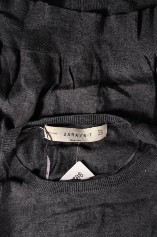 Dámský svetr Zara Knitwear, Velikost M, Barva Šedá, Cena  399,00 Kč