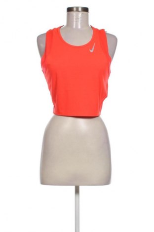 Damen Sporttop Nike, Größe M, Farbe Rot, Preis 17,39 €