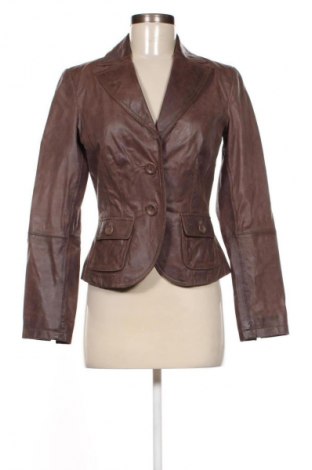 Damen Lederjacke, Größe M, Farbe Braun, Preis € 67,99