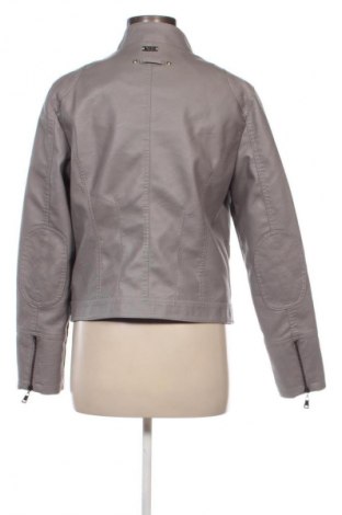 Damen Lederjacke, Größe L, Farbe Grau, Preis € 21,49