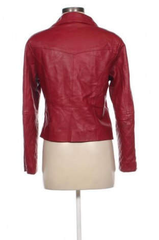 Damen Lederjacke, Größe M, Farbe Rot, Preis € 75,01