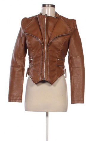 Damen Lederjacke, Größe M, Farbe Braun, Preis € 30,00