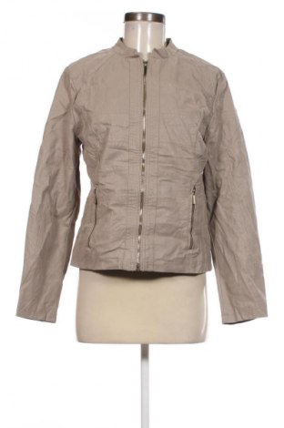 Damen Lederjacke, Größe M, Farbe Beige, Preis 40,99 €