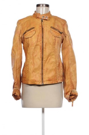 Damen Lederjacke Ajc, Größe S, Farbe Orange, Preis 67,99 €